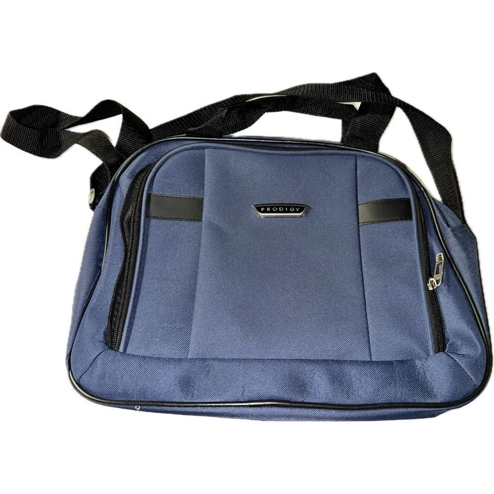Prodigy Navy Blue Shoulder Strap Carry On Travel Bag‎ Luggage